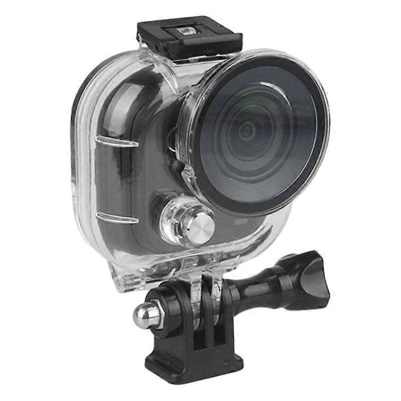 For Insta360 Go Ultra Action Camera Underwater Case 50m Diving Housing with Optical Glass Lens and 1