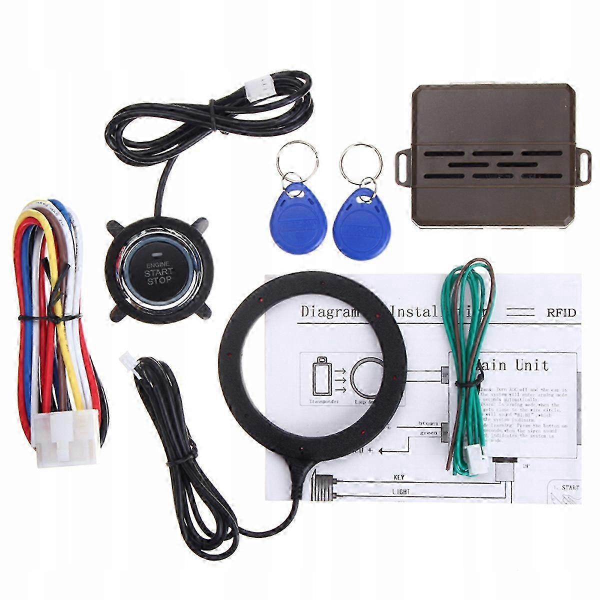 Keyless Entry System For Car Engine Starter