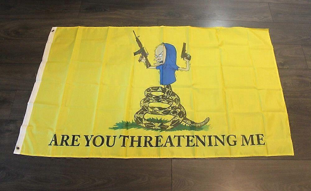 Beavis Cornholio Gadsden Flagge