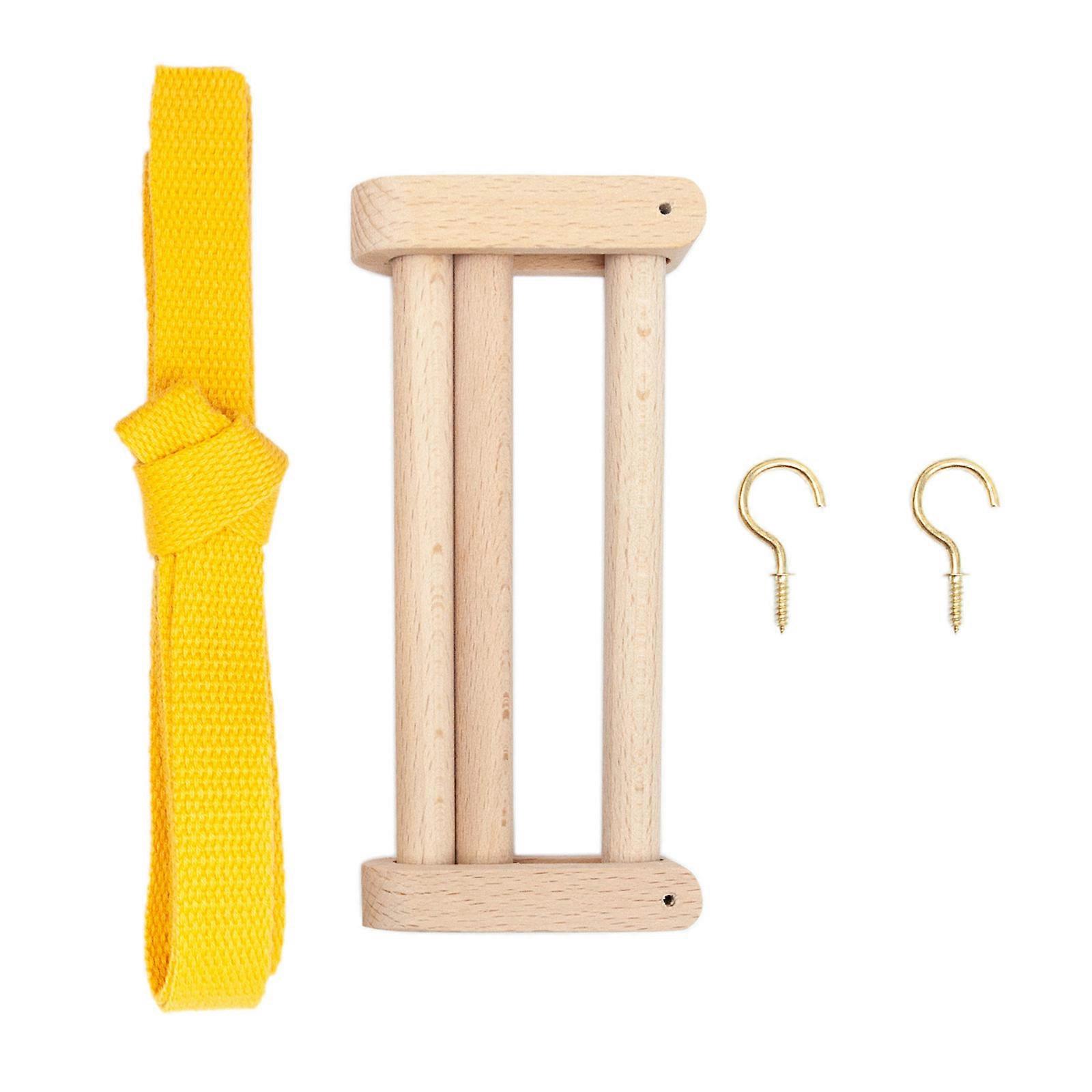 Wood Weaving Frame Set with Polyester Ribbon, Weaving Frame Craft Set, Multicolor