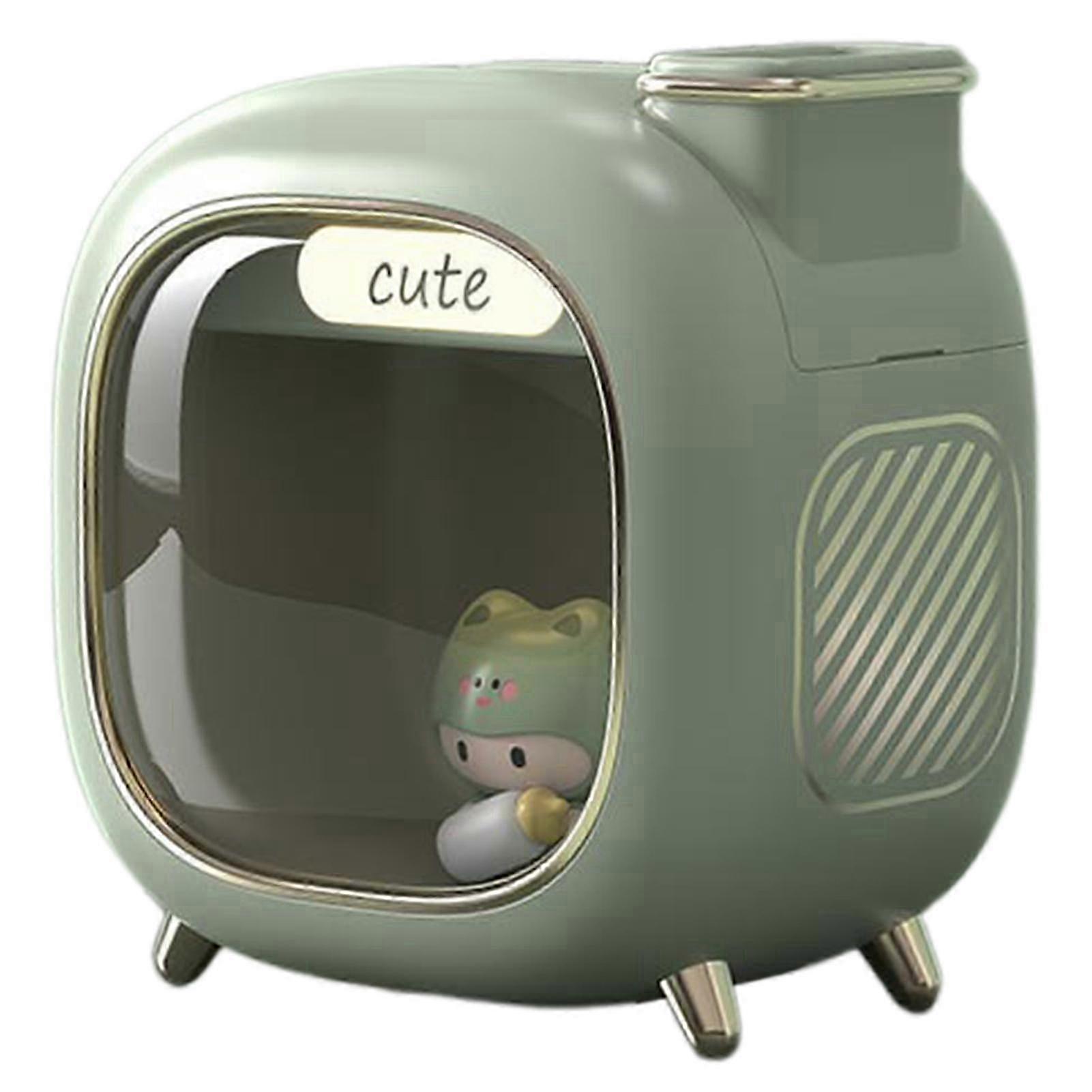 Dual Mist USB Personal-Humidifier Cute Wireless USB Humidifier Aromas Diffuser with Dual Mist for Yoga-Studio Corner