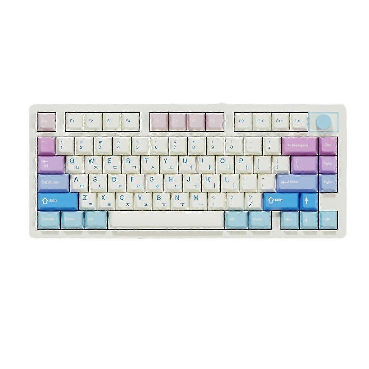 150 Keys Keycaps PBT Material Keyboard Keycaps Cherry Profile Sublimation Keycap for Most Mechanical Keyboards C