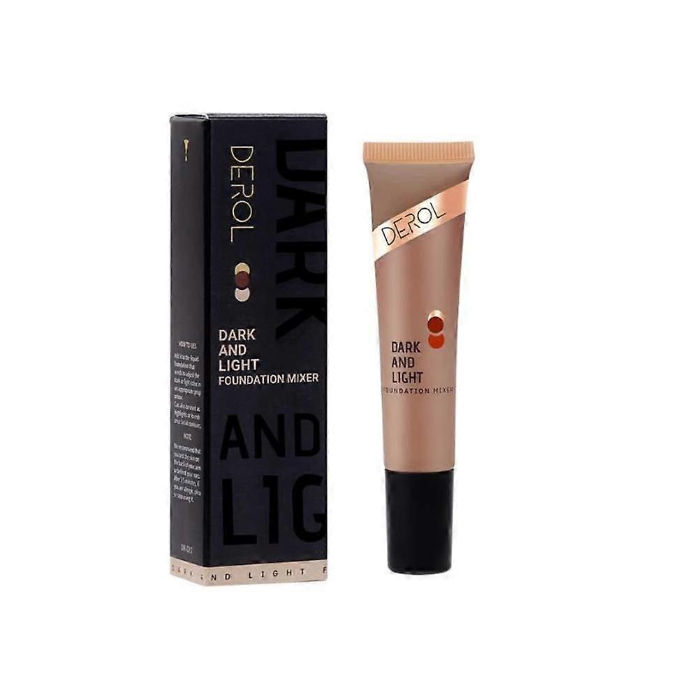 Foundation Mixer,Foundation Adjusting Drops,Color Adjusting Mixer Suitable for Liquid Mix to Match Your Unique Skin Tone ((02# Dark)) (02# Dark) 1.06