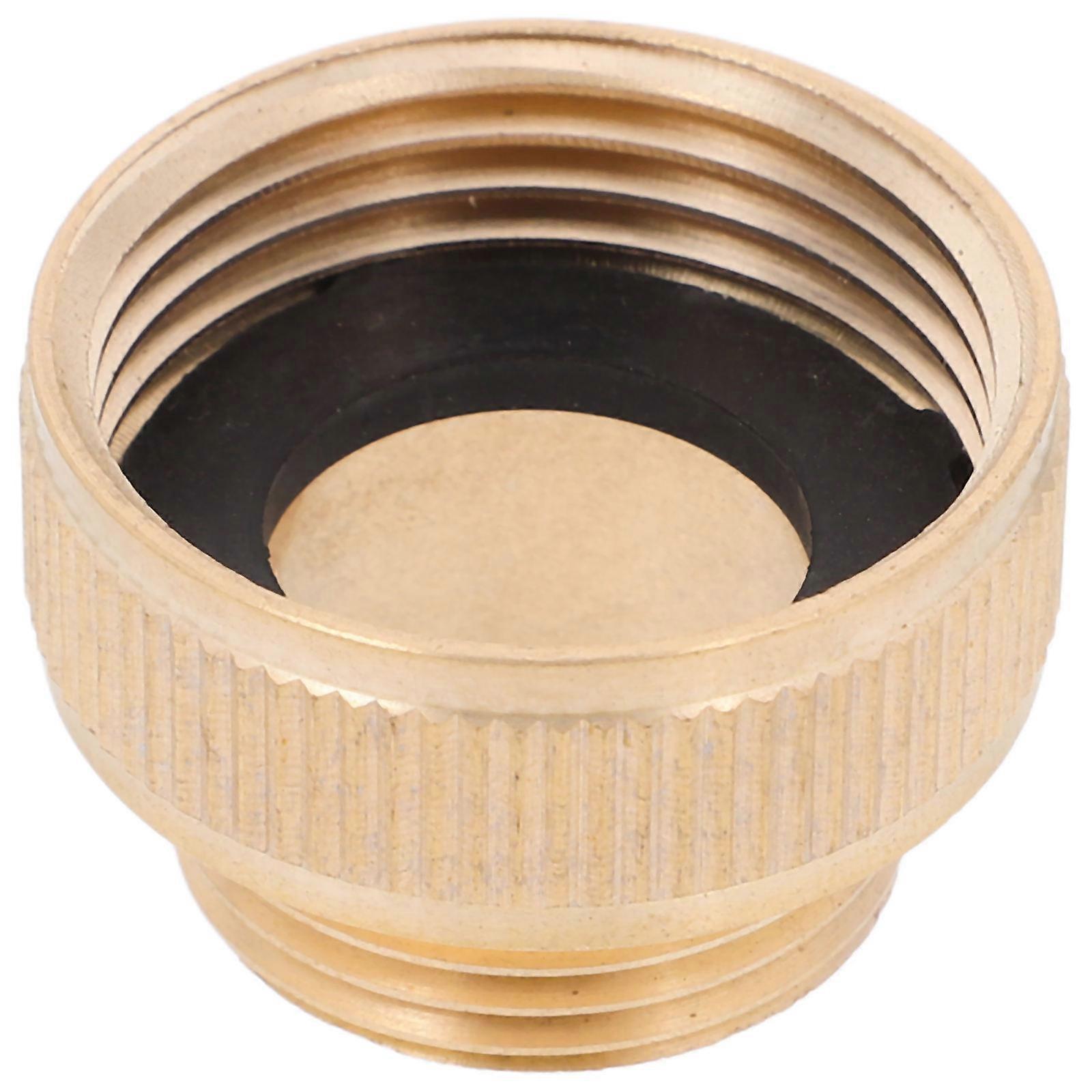 Golden Brass Hose Connector for Connecting Quick Connect Garden Hose Adapter