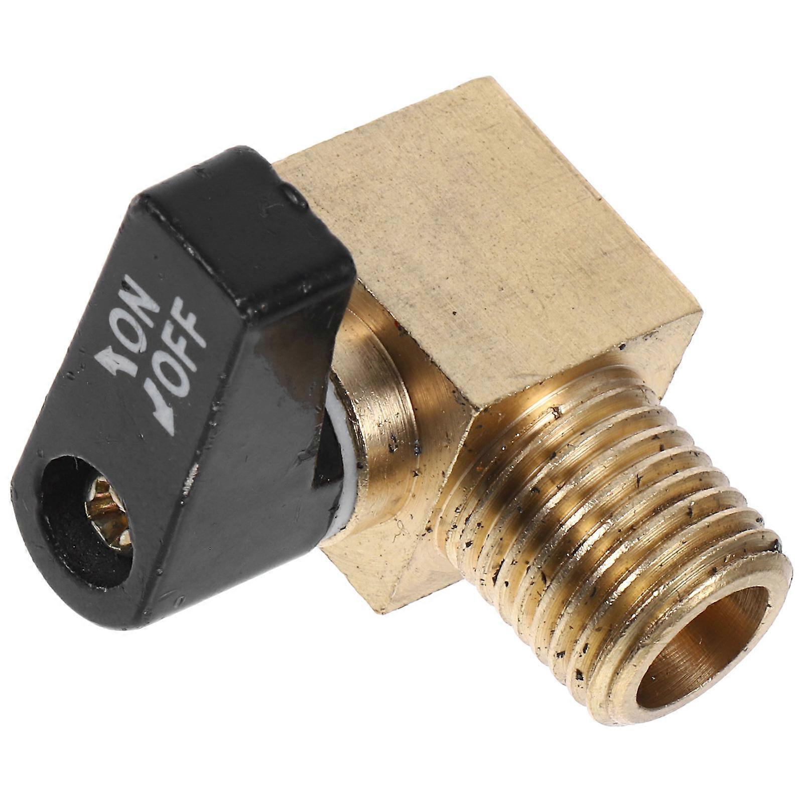 Air Compressor Drain Valve Copper Valve Part For Industrial Use Assorted Color 1Pcs Flow Control