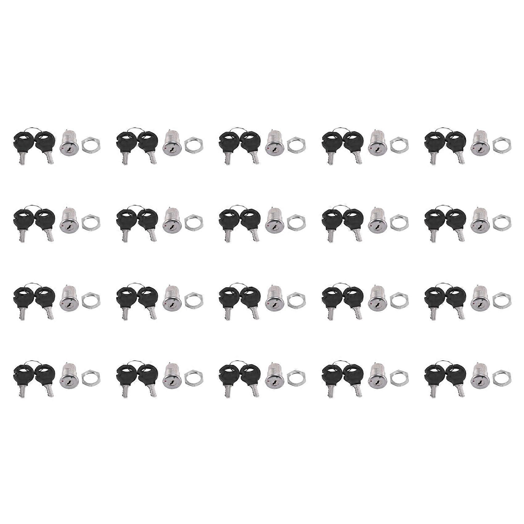 20X on Off Two Terminals Keyswitch Keylock Switch W Keys