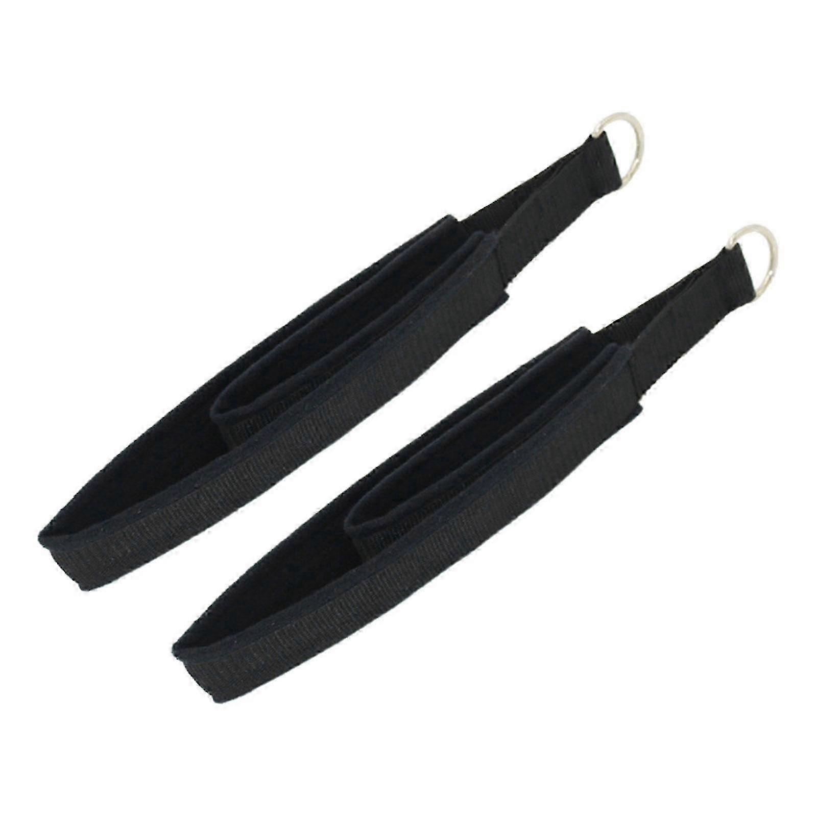 2pcs Pilates Straps D Rings Straps Nonslip Handle Equipment Pilates Double Loop Straps For Reformer For Exercise Beginner Improve Flexibility
