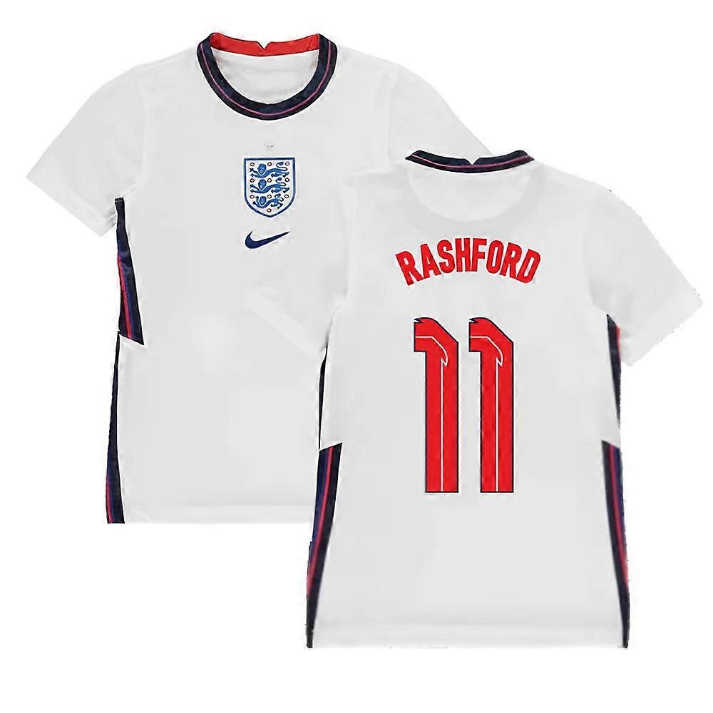 2020-2021 England Home Nike Football Shirt (Kids) (Rashford 11)