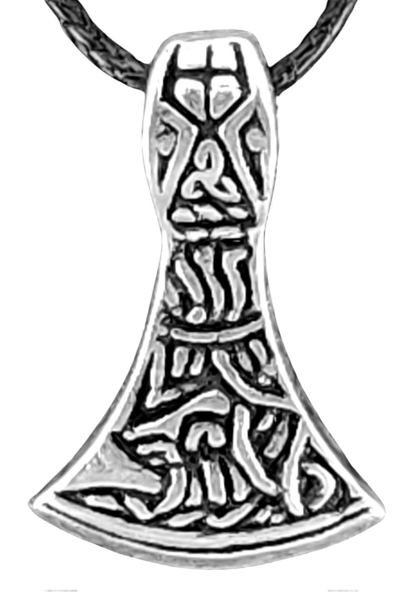 Axt 42 A Mit Schlangenkette - Silber
