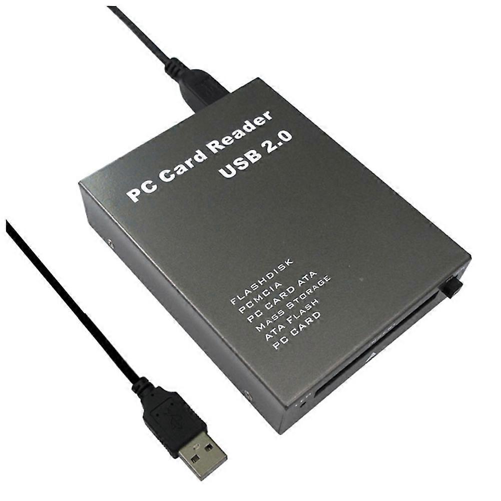 USB2.0 PCMCIA Card Reader ATA Card Reader PC Card Reader USB 2.0 to PC ATA PCMCIA Adapter Flash Disk Memory Card Reader