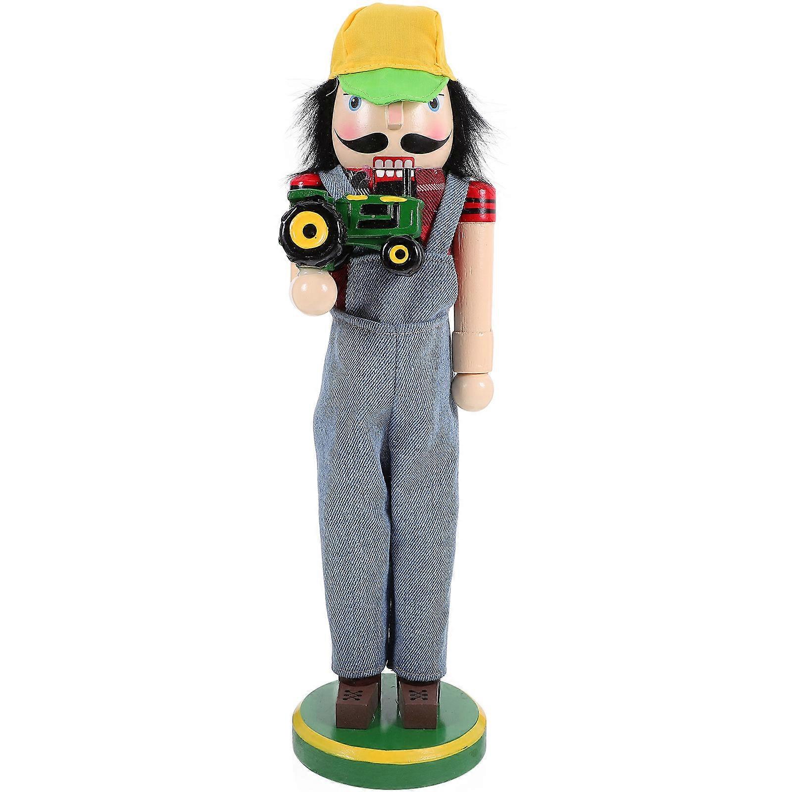 Nutcracker Soldier Decor Wooden Nutcracker Crafts for Decoration