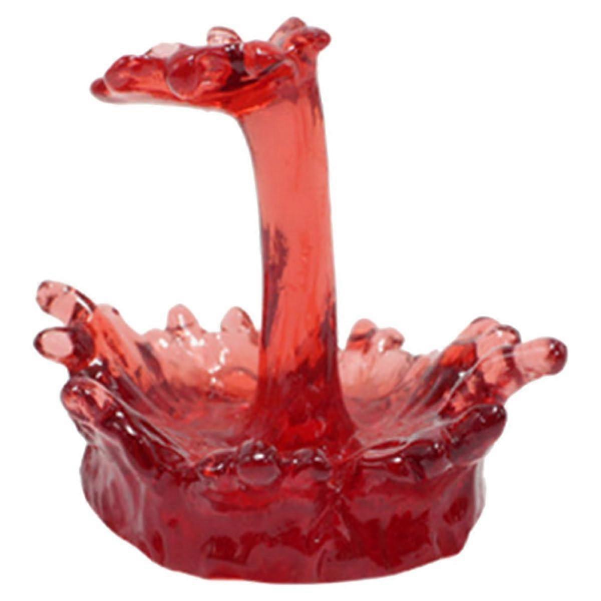 Modern Resin Wine Bottle Holder Tabletop Rack for Stylish Home Bar and Dining Room Display