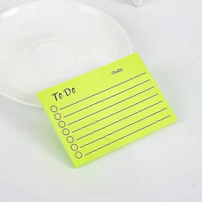 50 Sheets To Do List Memo Pads Kawaii Daily Planner Tearable Sticky Notes Message Notes Korean Stationery Office Writing Pads