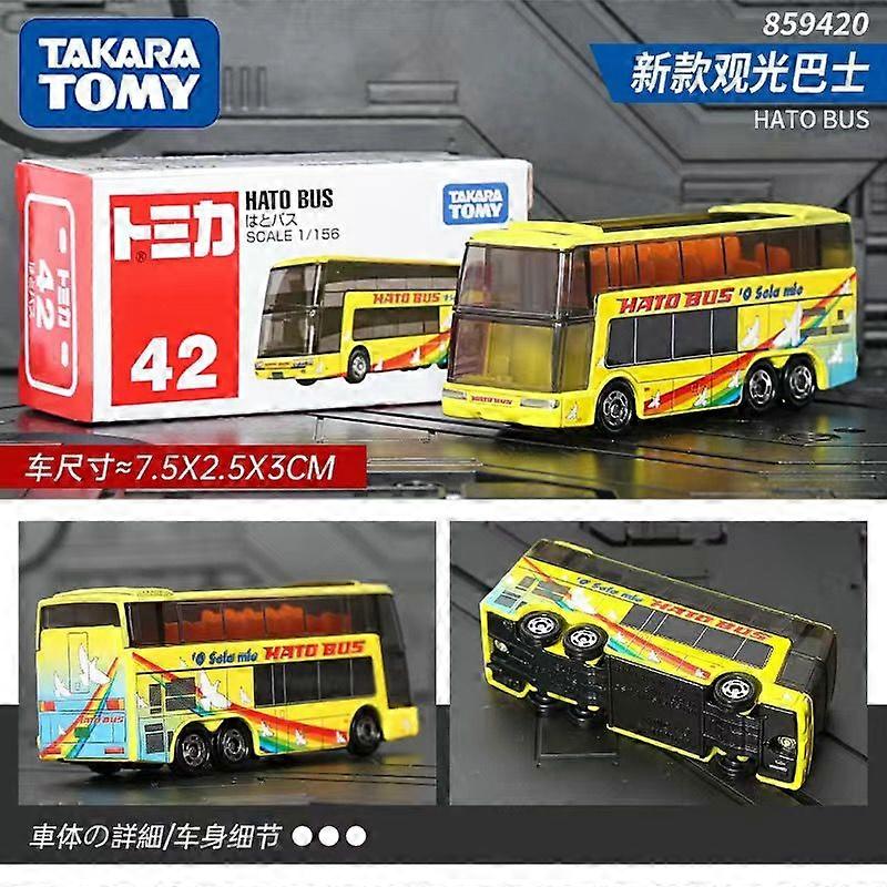TAKARA TOMY Tomica mod��le de Bus en alliage ��dition limit��e nouveau Bus touristique jouet voiture pour enfants sous licence officielle