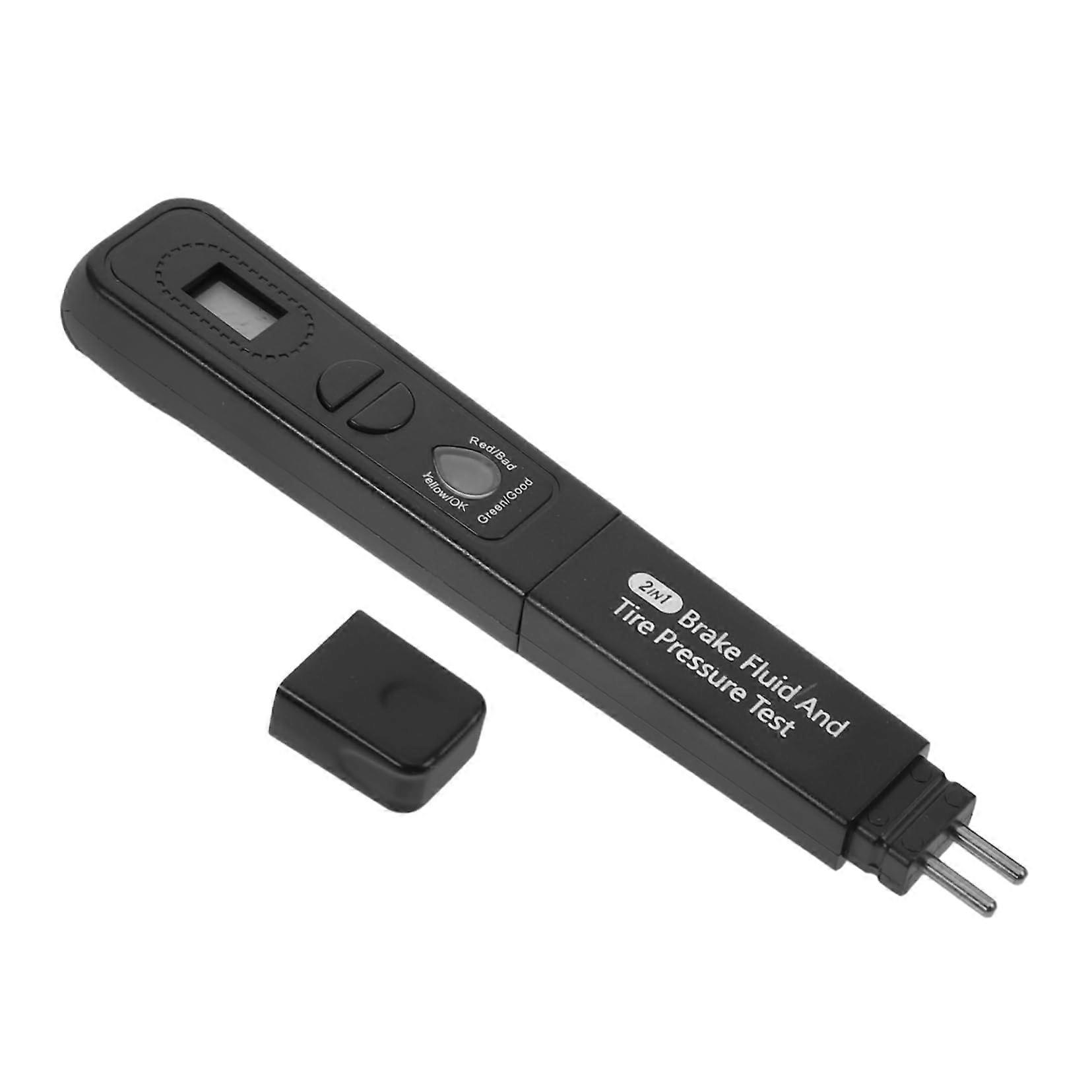 Digital Brake Fluid Tester Pen with Precision Moisture Detection for Cars and Mechanics