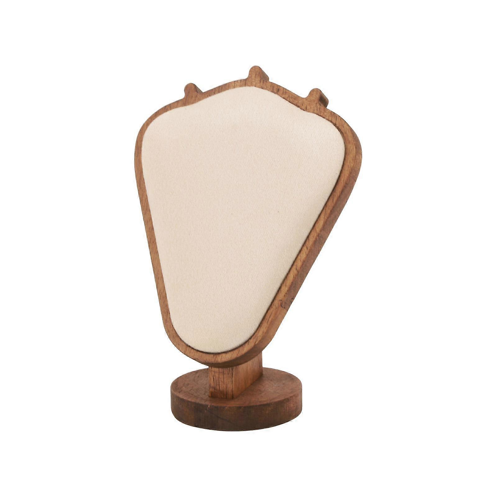 Practical Stang with Adjustable Hook Lint Necklace Mannequin Sturdy Jewelry Display Bust Portable for Shop Counters