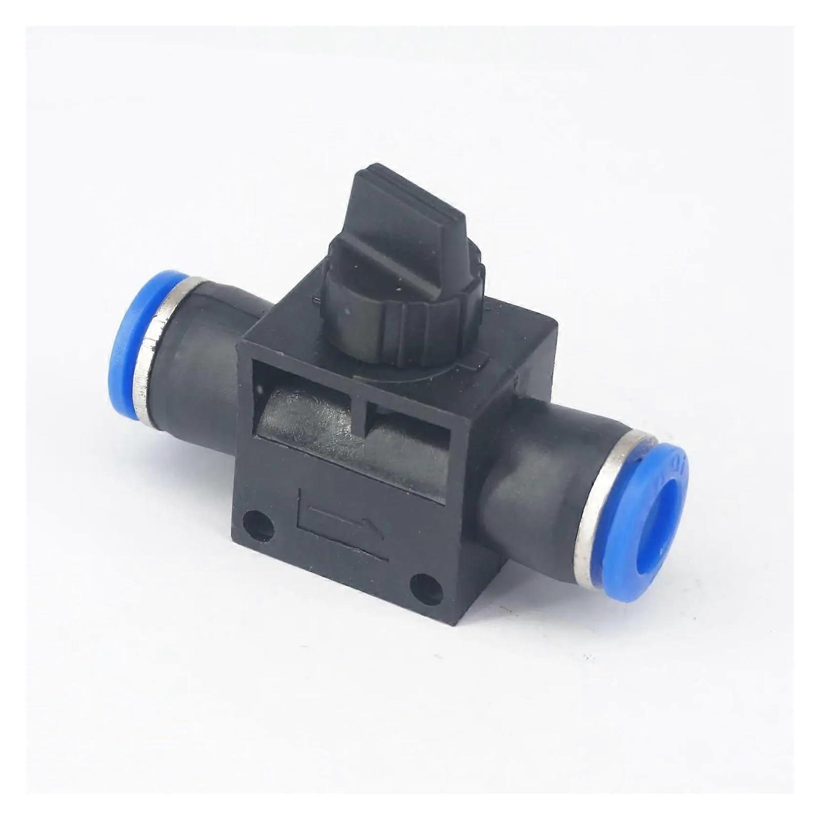 10mm OD Pneumatic Shut Off Valve with Quick Release Air Fitting and Easy Push Connection