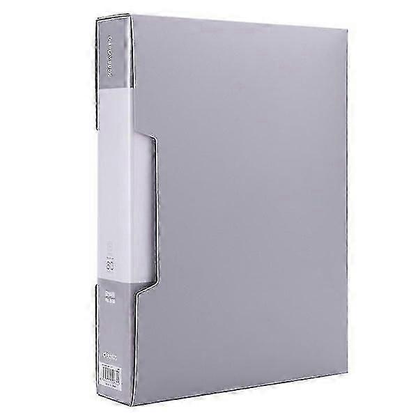 Art Portfolio Clear Book with 80 Clear Pockets