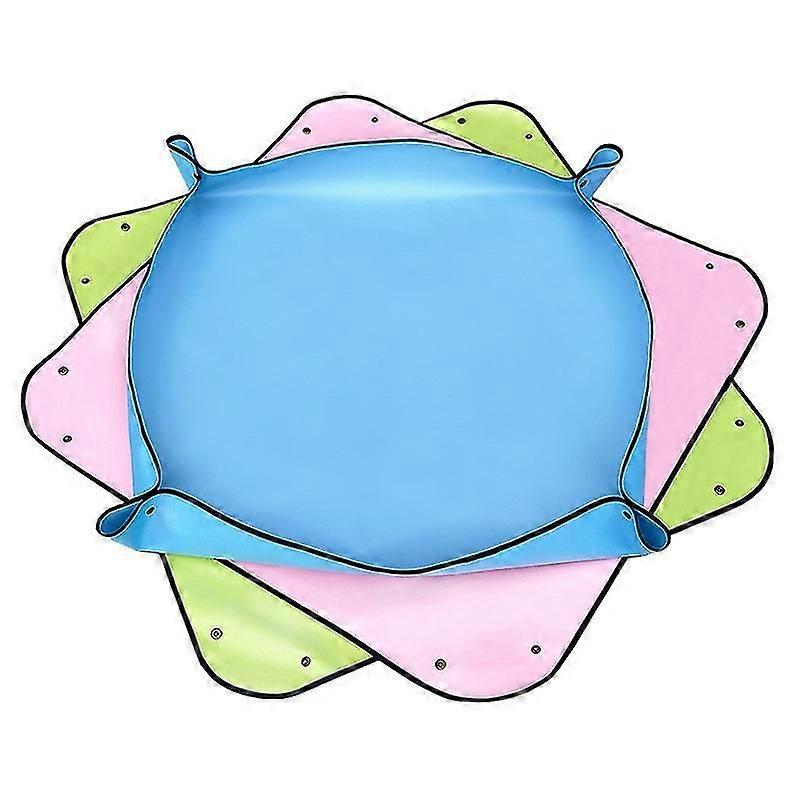 30/50/60cm Planting Mat Pvc Gardening Potting Mats Reusable Garden Transplanting Pad Waterproof Plant Repotting Mat Flower Pots