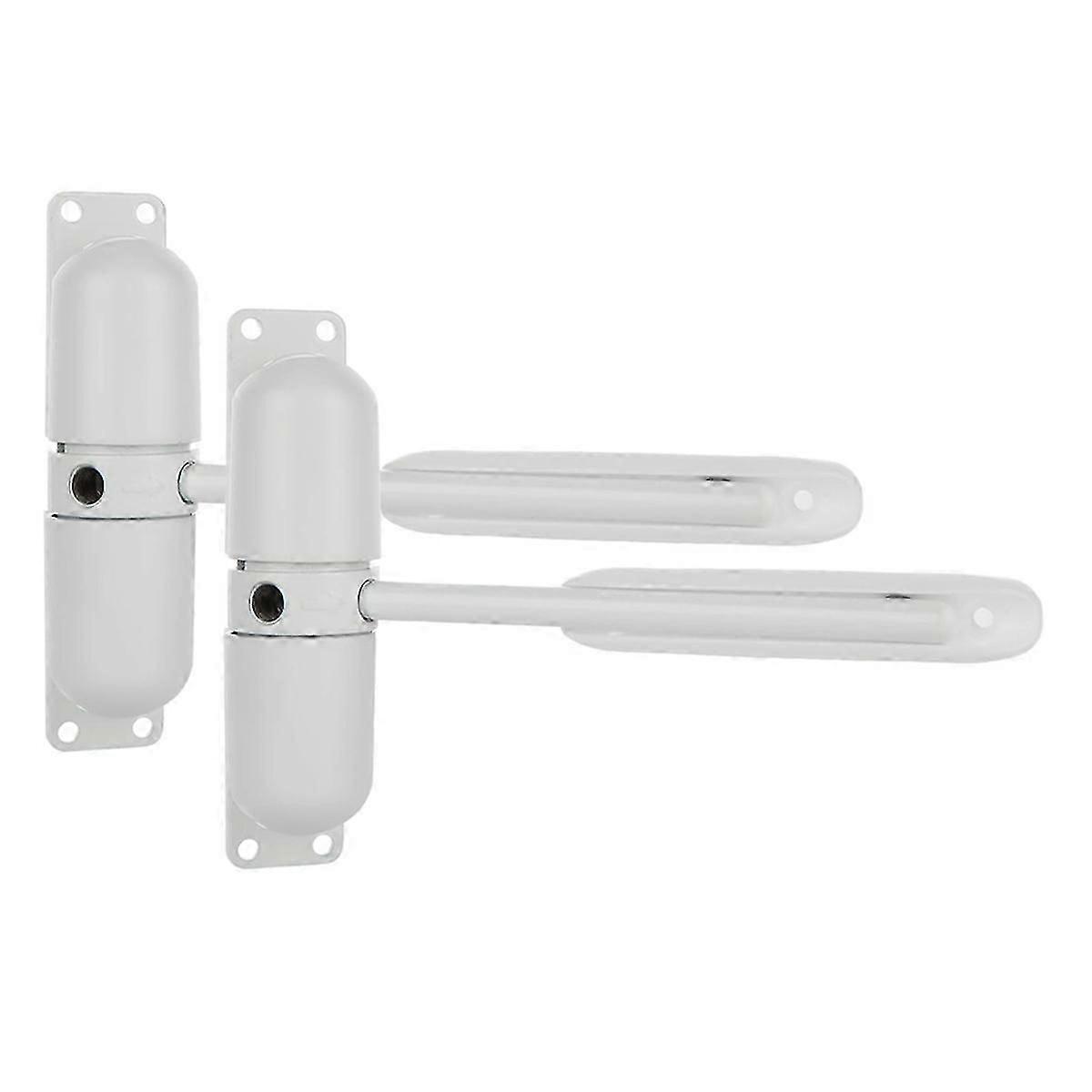 2PCS Automatic Spring Door Closer, Adjustable Close Door Hinge