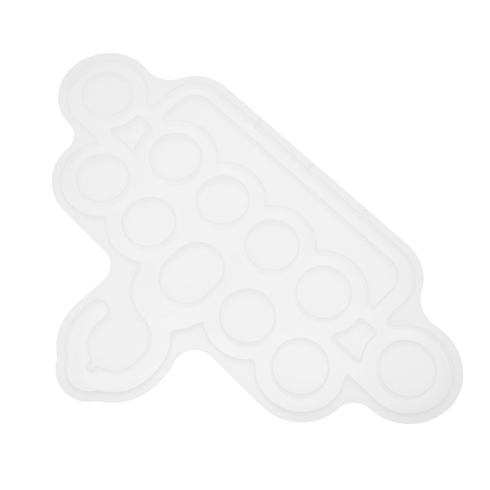 Silicone Clothes Hanger Mold for DIY Use 1Pcs White Practical Mold