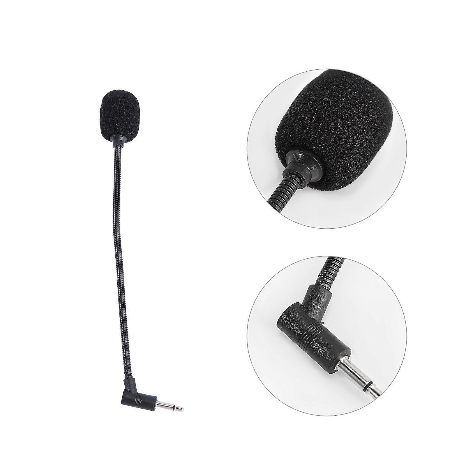 Microphone Computer Straight Cutting Function with 3Pcs Portable Small Mics for Office