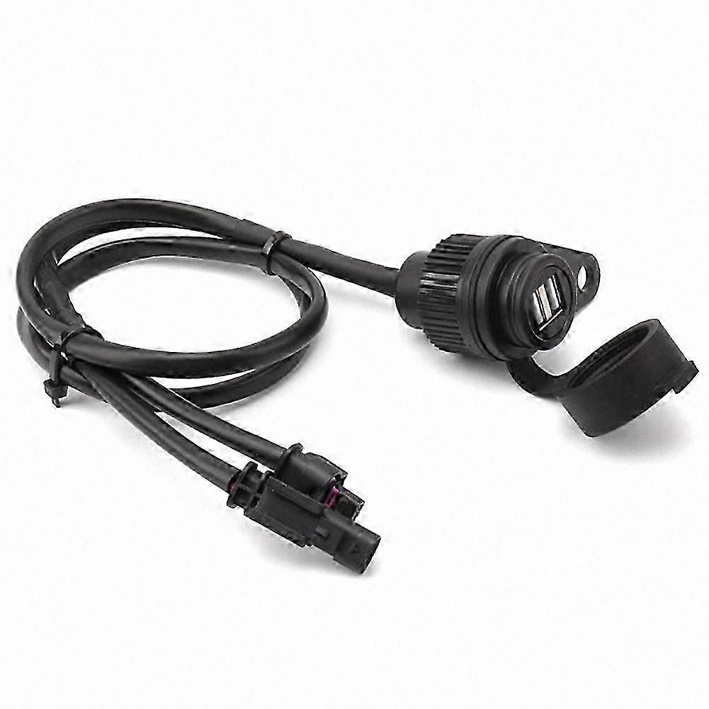 Dual USB Socket for Motorcycles - Compatible with Multiple Models