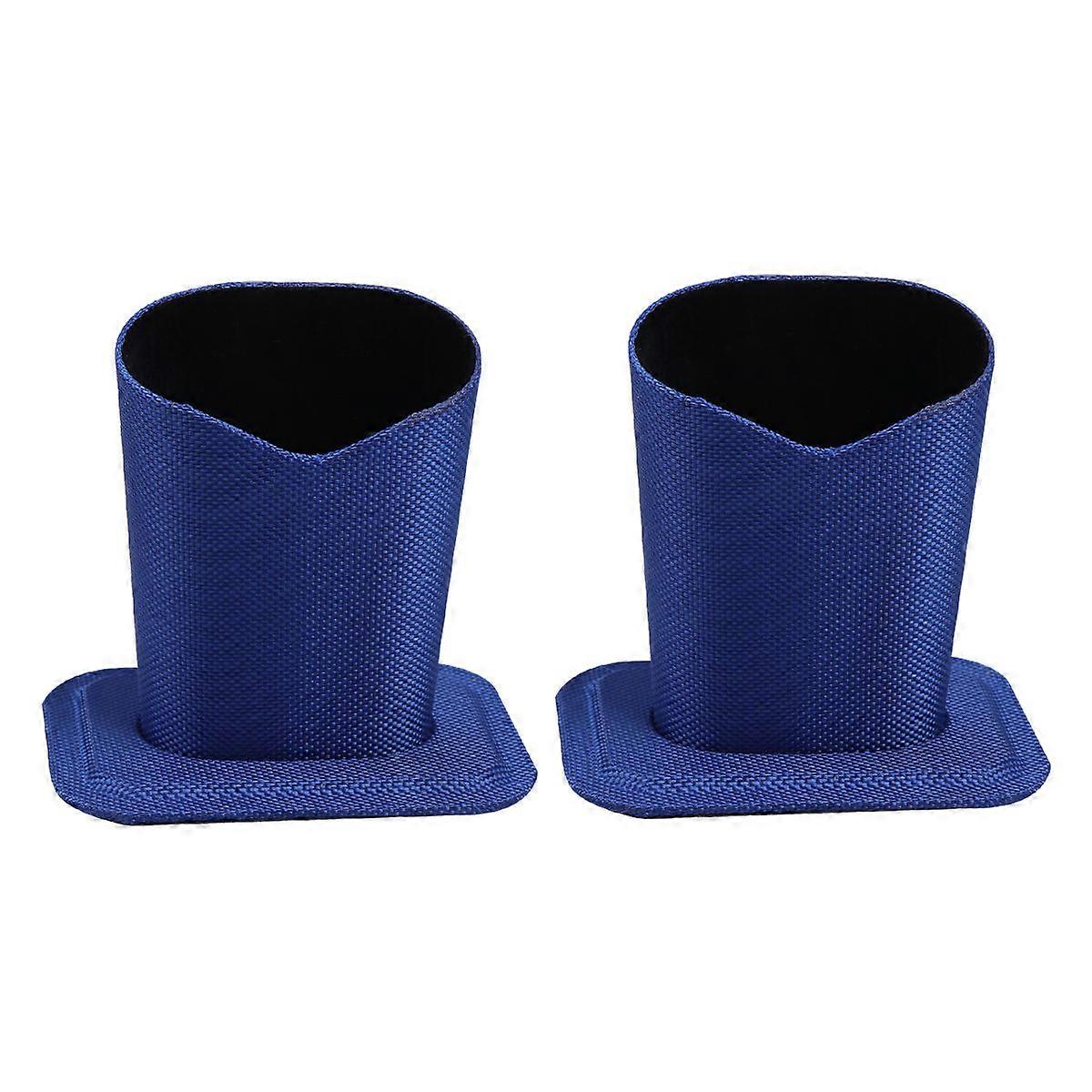 Blue Glasses Base Eyeglass Holder for Desktop Use 6Pcs Set