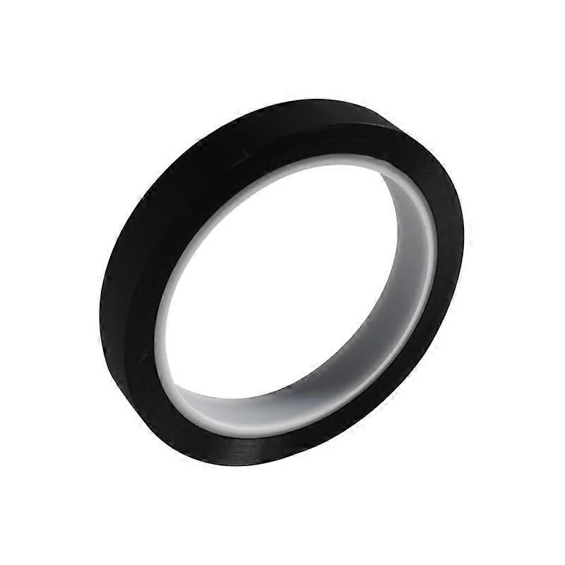 3D Printer Masking Tape 15mm x 50m Black Light Blocking for Elegoo Mars and Photon LCD Resin Printers