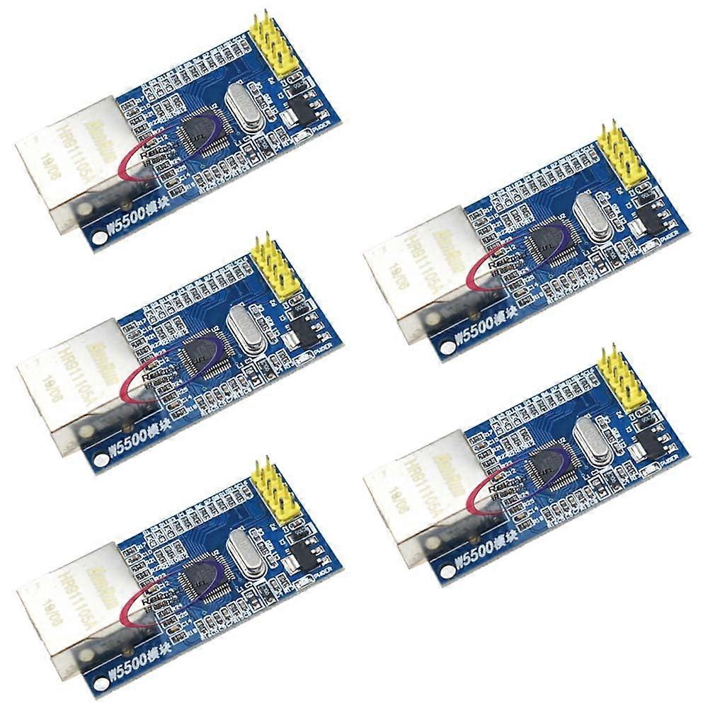 5PCS W5500 Ethernet Module Speed Network Interface for Arduino and Microcontroller