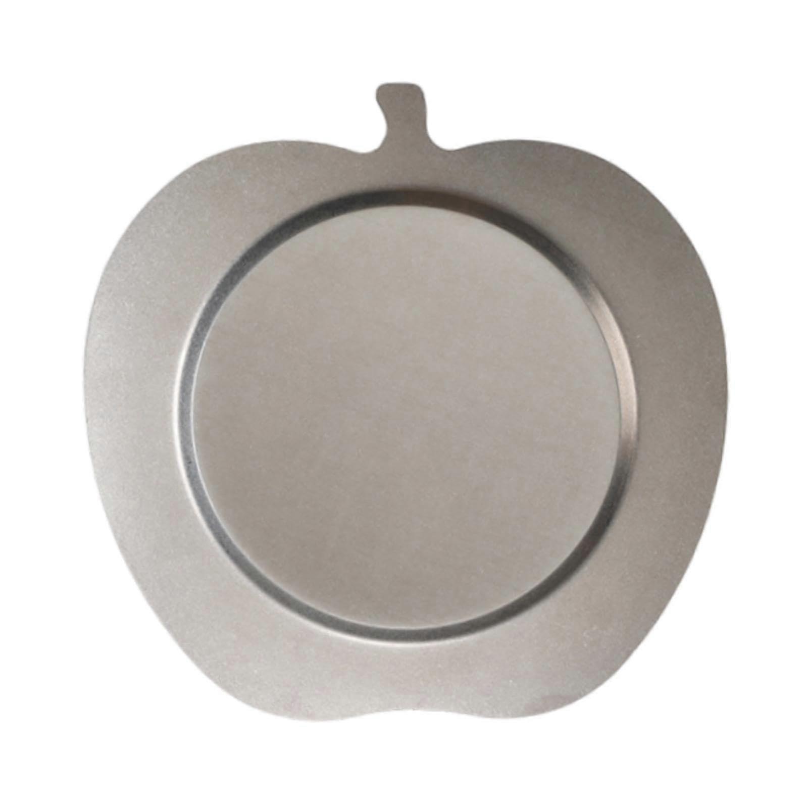 Stainless Steel Camping Dinner Plate 20cm RustResistant Stackable Outdoor BBQ Serving Tray