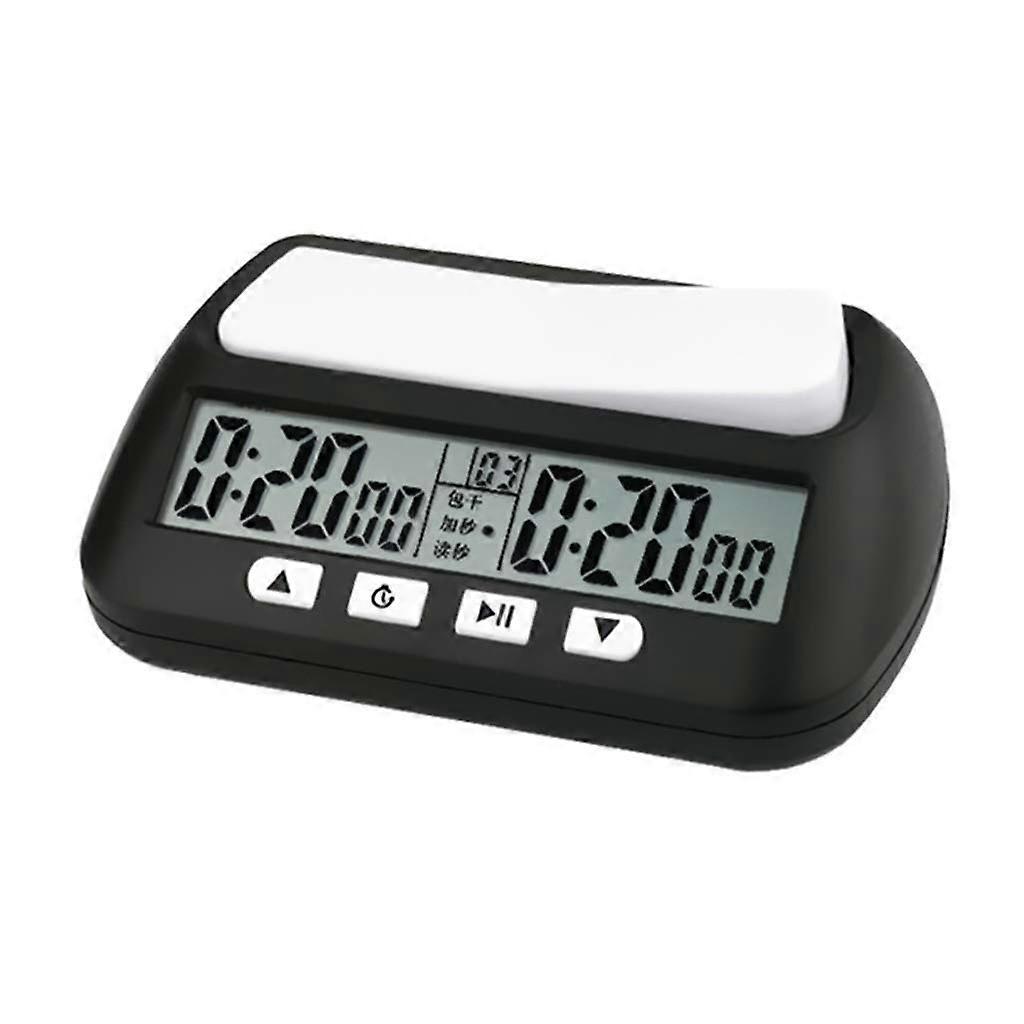 Professional Digital Chess Clock with Dual Time Control, Auto Memory and Adjustable Alarm for Tournament