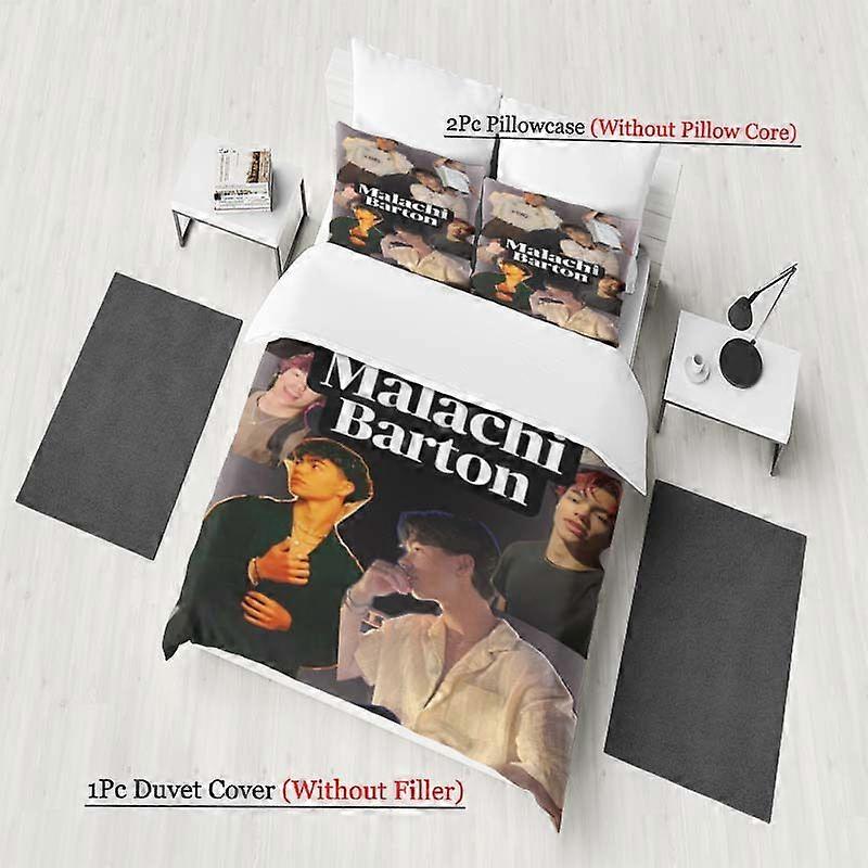Malachi Barton MultiStyle Collage Pattern ThreePiece Set Soft And Comfortable Bedding Set