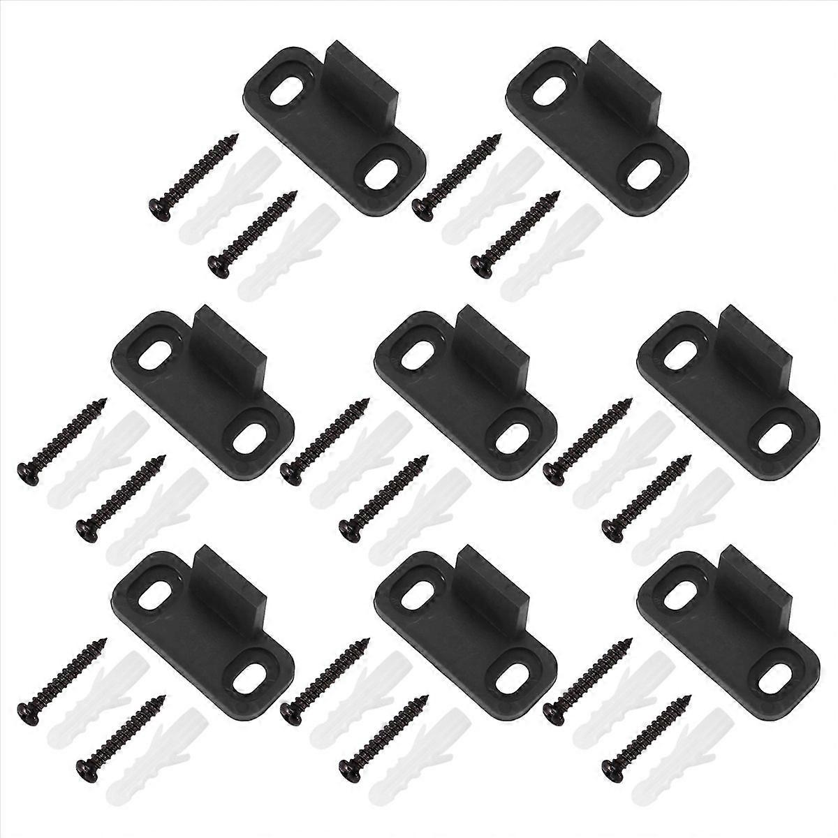 8 Pieces Sliding Barn Door Floor Guides Hardware Plastic Track Guide