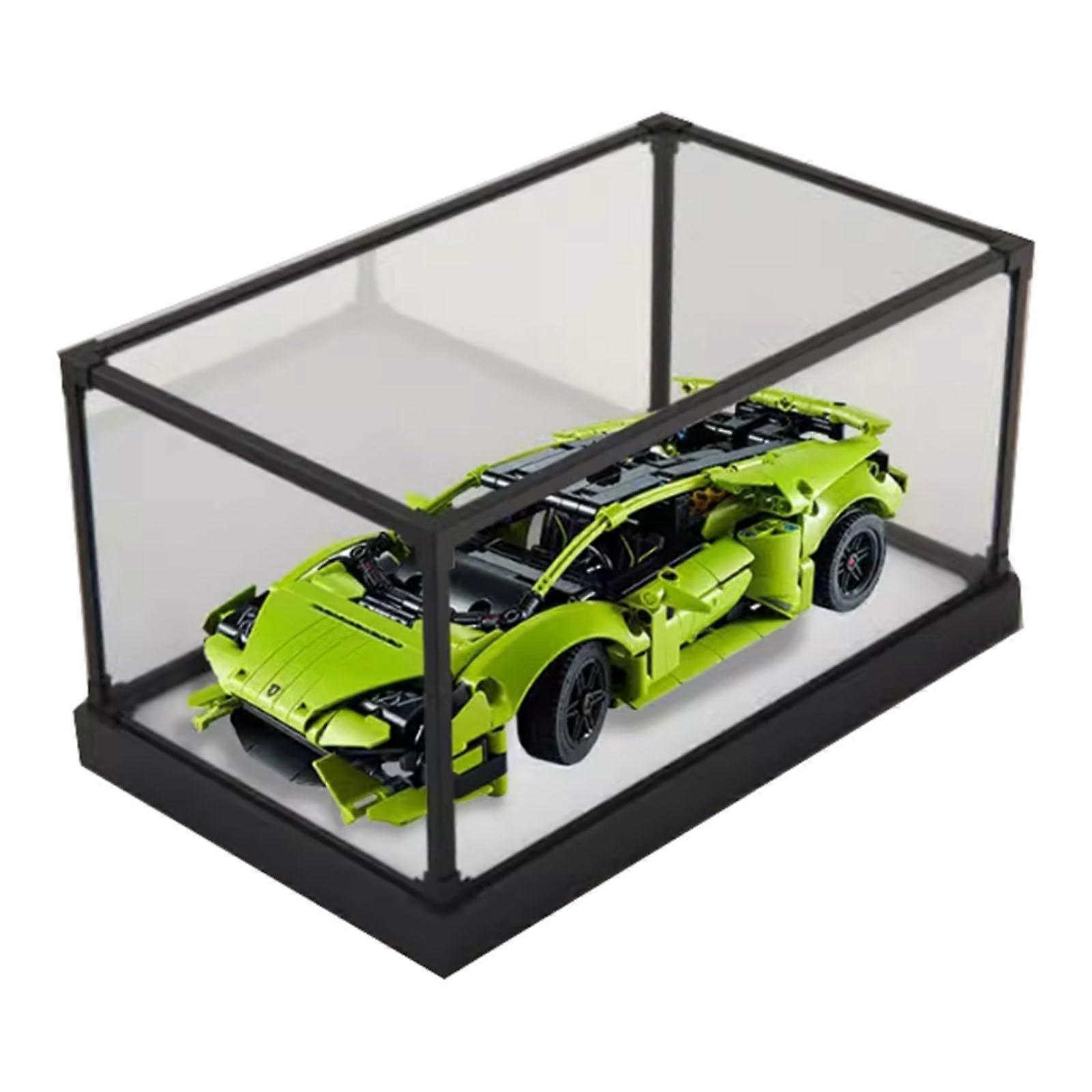 Acrylic Display Case for  42161 with White Base, Clear Dustproof Protective Storage Box