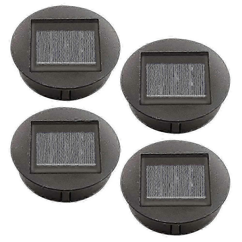 4 stk. solcellelamper med energieffektive LED-pærer