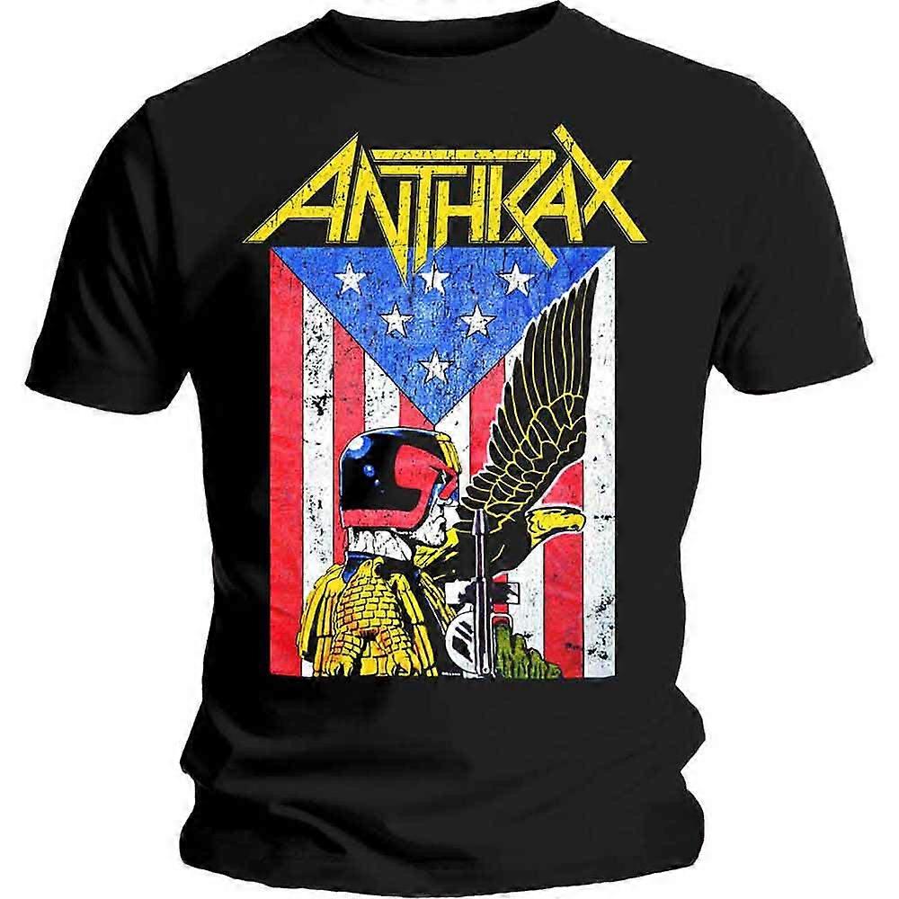 Anthrax Dredd Eagle T Shirt