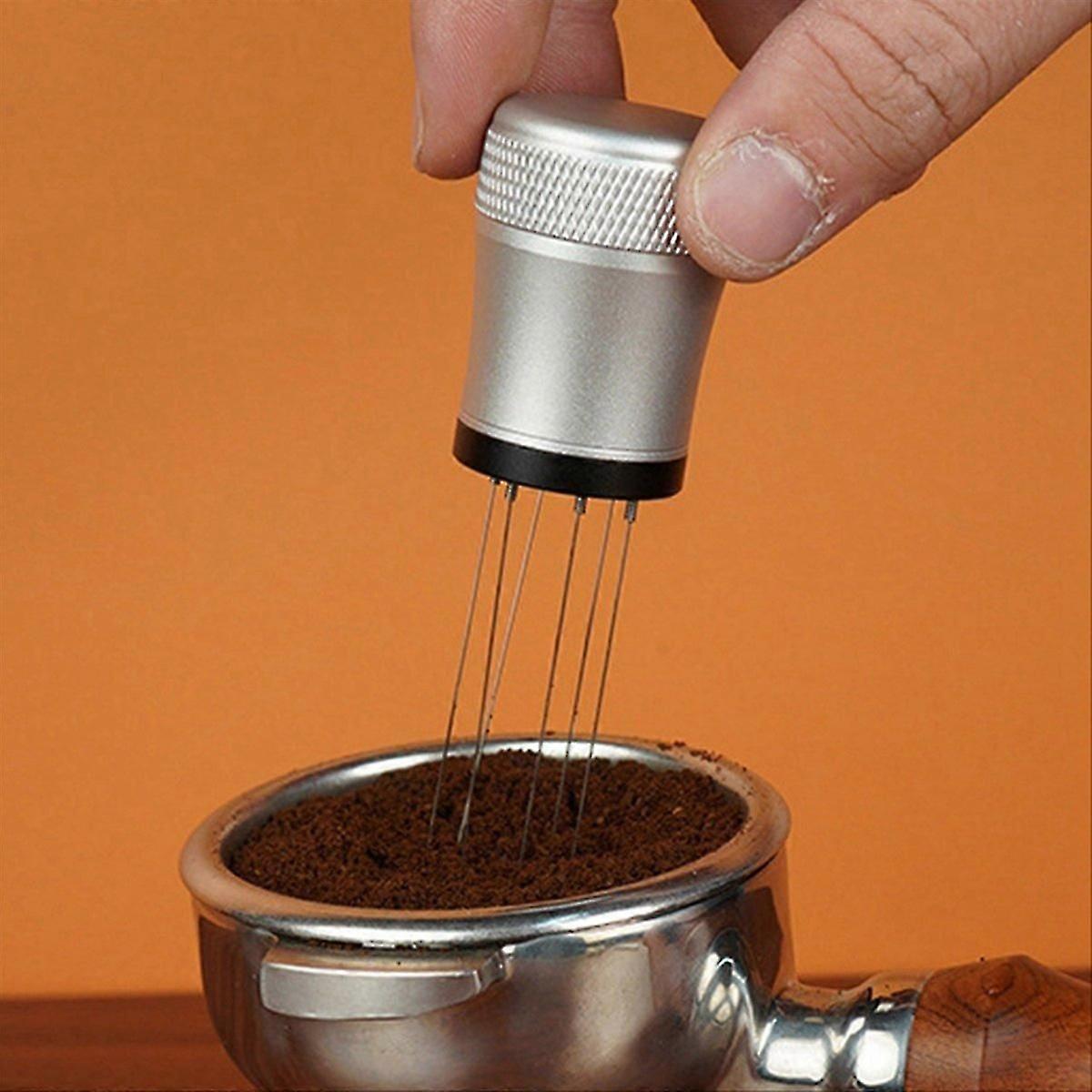 Aiguille à poudre libre pour café avec support, B