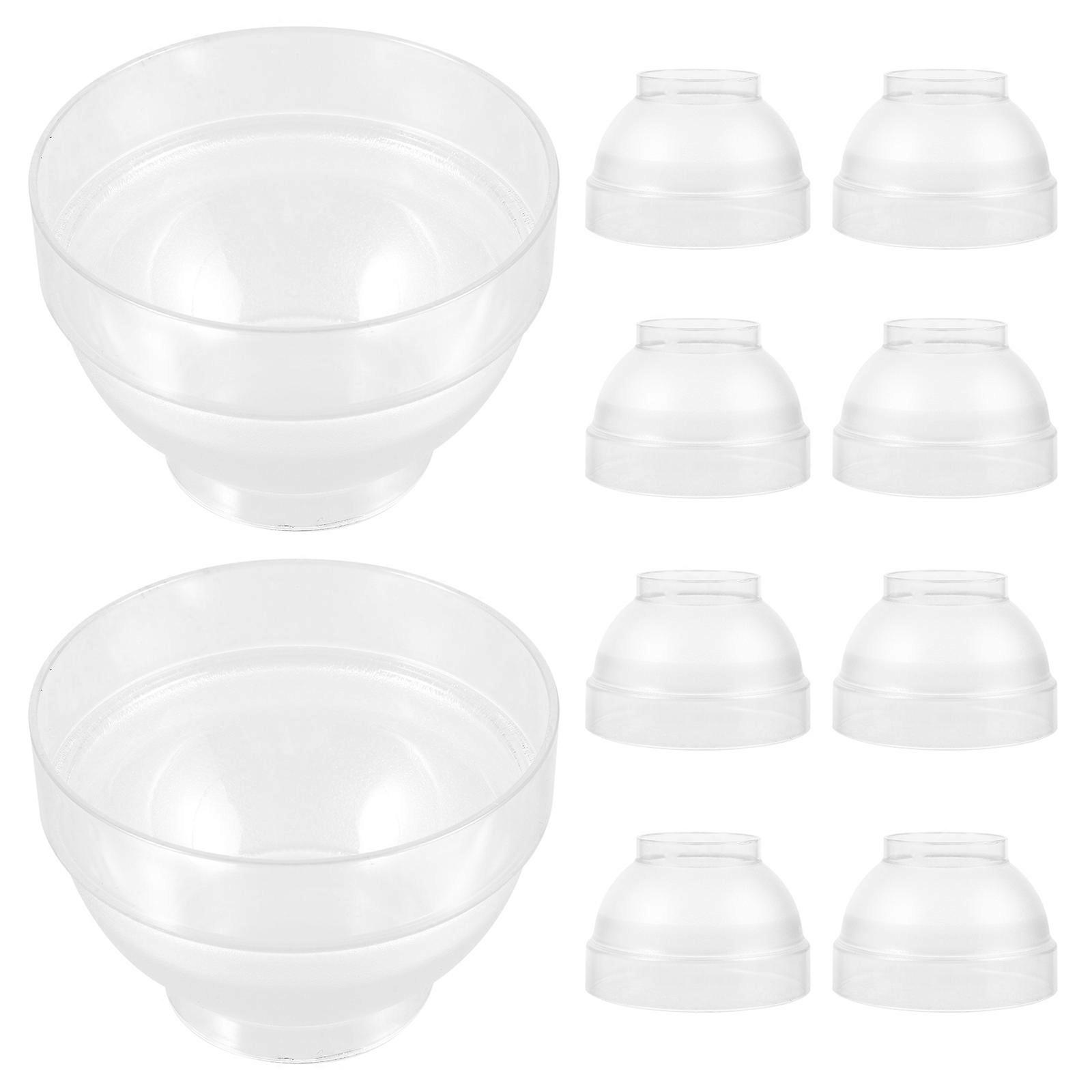 Shaker Lids Press Shaker Cup Covers Splash-Proof 10Pcs Set
