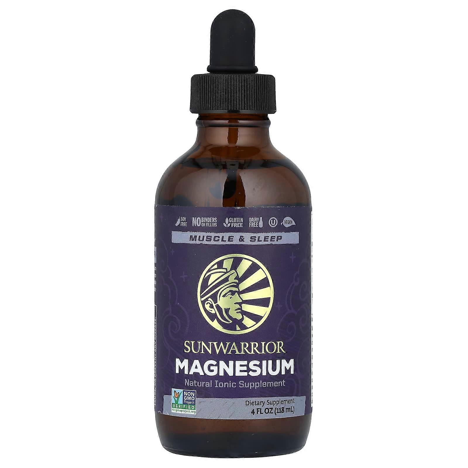 Sunwarrior, Magnesium, 4 fl oz (118 ml)