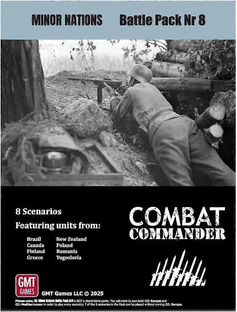Combat Commander Battle Pack 8 Minor Nations Board Game