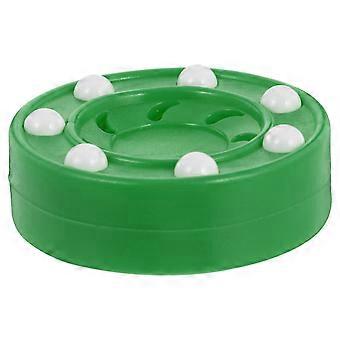 Professionele rollerhockeypuck voor training, 1 stuk, groen PP-materiaal.