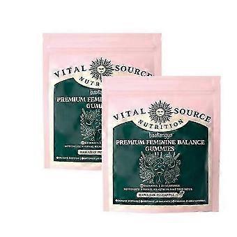 1-5X Vital Source Nutrition Gels & Chewable Supplements - Verpakking van 60 stuks voor de gezondheid en het welzijn van vrouwen_hd