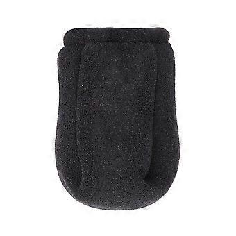 Black Hair Dryer Sponge Cover for Heat Protection 1Pcs Salon Diffuser