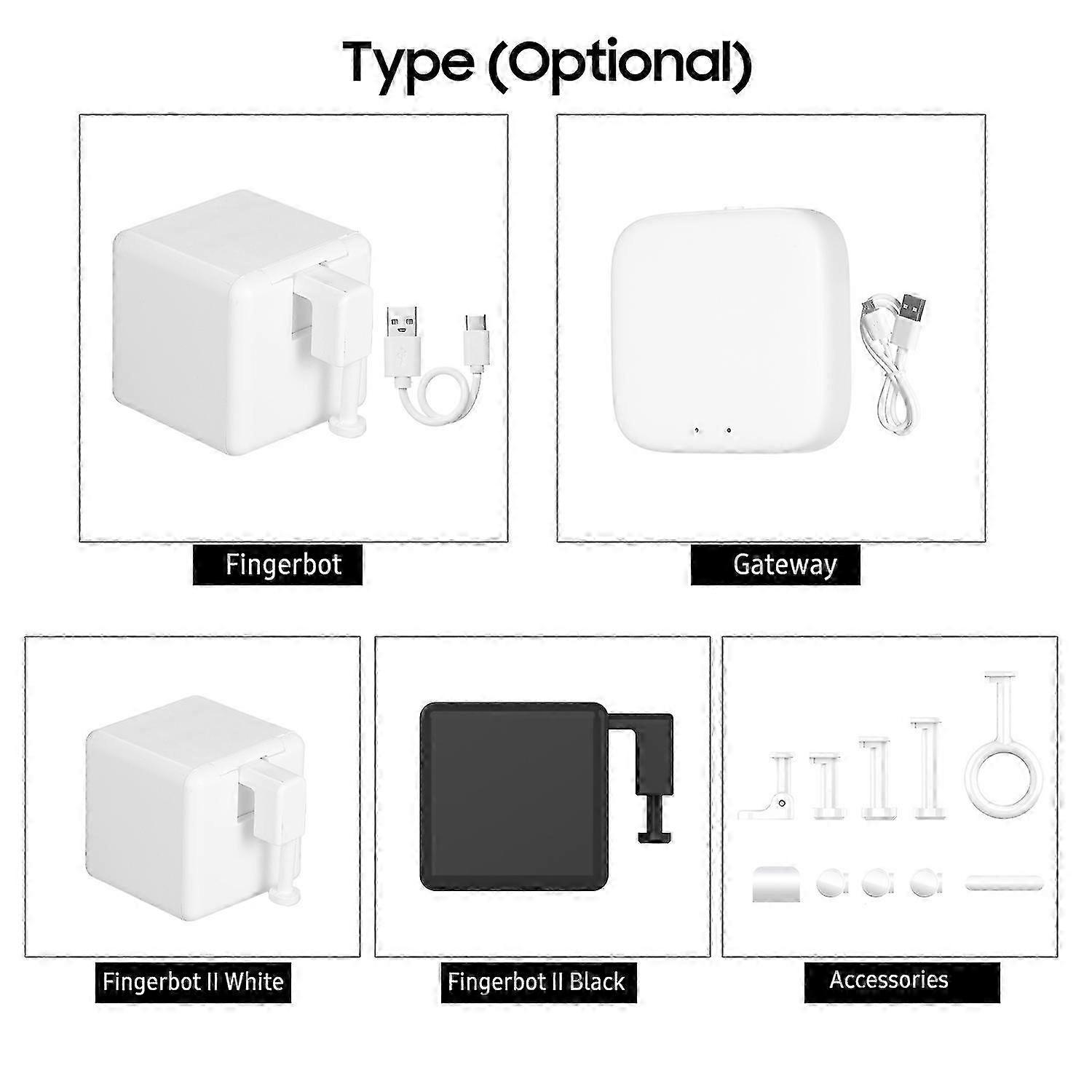 Replaceable Arms compatible with Smart Mini Fingerbot Tool Pack Extension Kit of Fingerbot