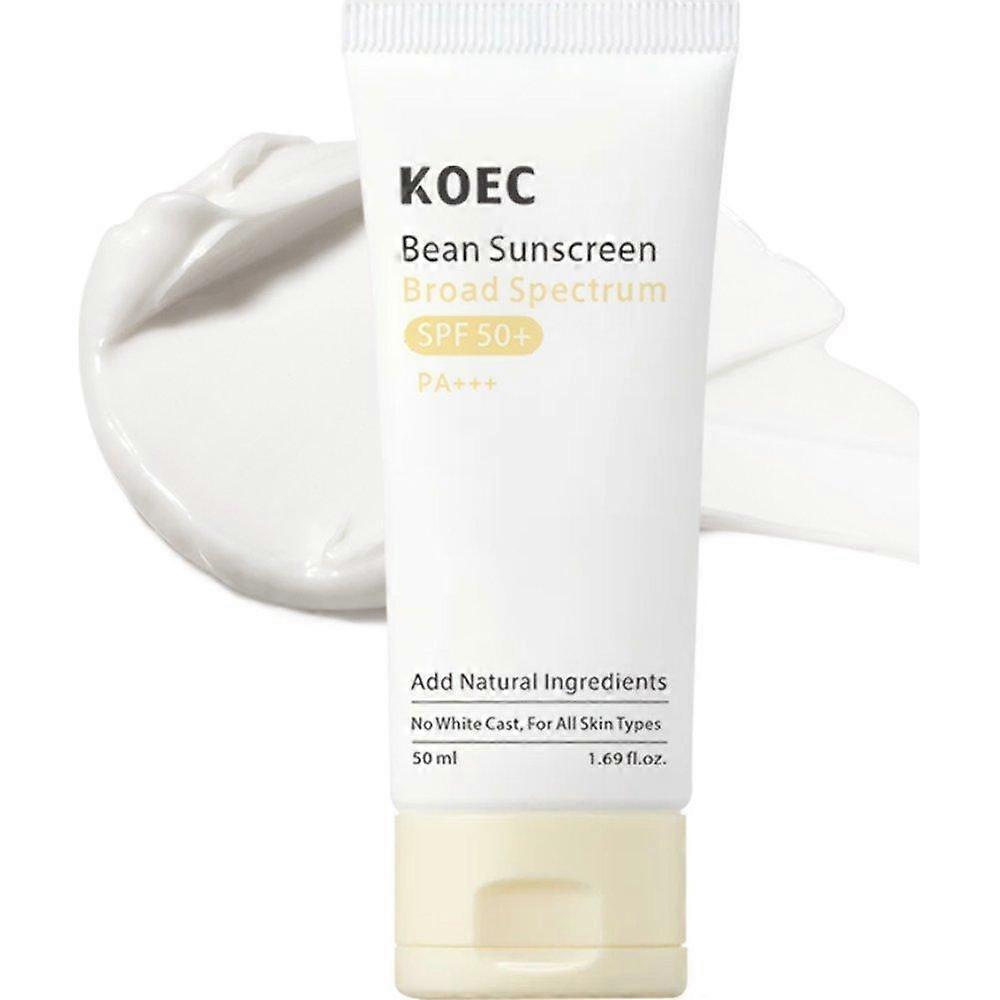KOEC Bean Sunscreen - Hydrating Moisturizing Lightweight Refreshing Gentle
