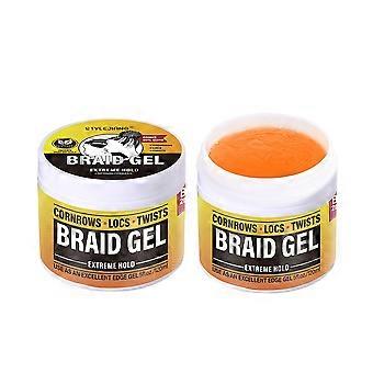 Gel de trenzaFijación extrema, alto brilloControl de bordes sin frizz y sin escamas con aceite de olivaTrenzas de estilo y resbaladizo
