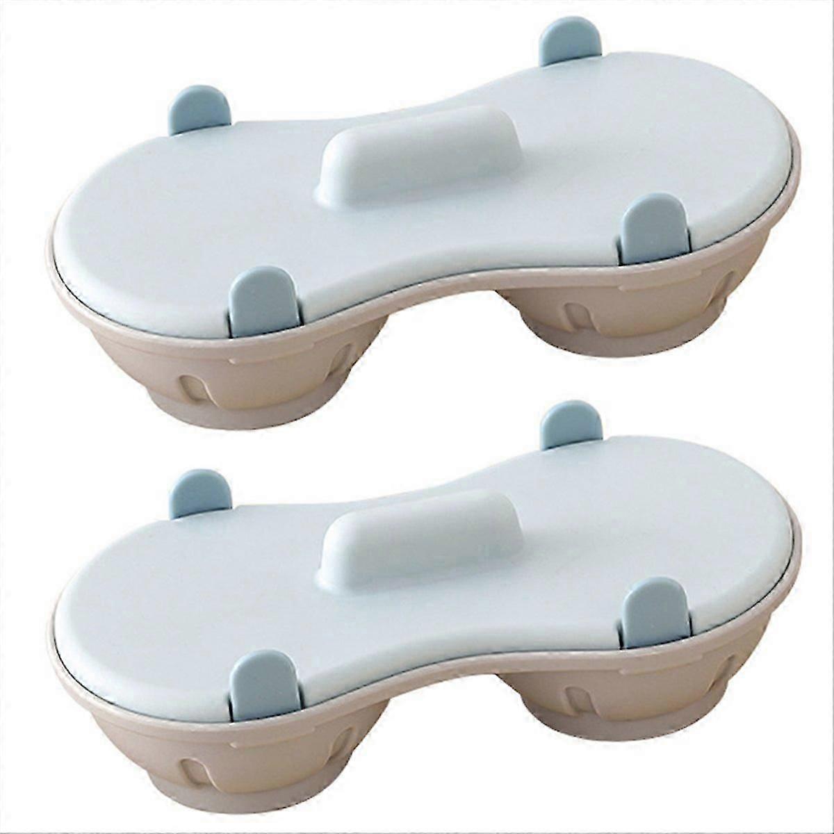 Microwave Steamed Egg Mold Microwave Steamer Container Blue