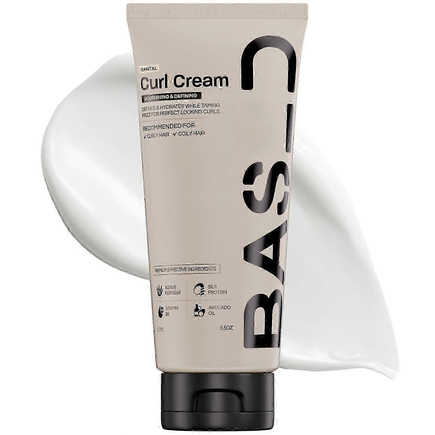 Ba-sed Curl Cream 200ml Silky, Smooth Hair