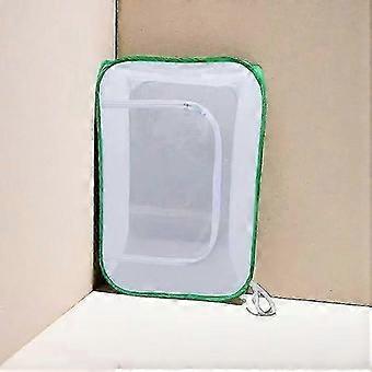 2026PING-Big Large Foldable Butterfly Habitat Cage Terrarium, Insect And Butterfly Net For Breeding Inserts 40*40*60cm